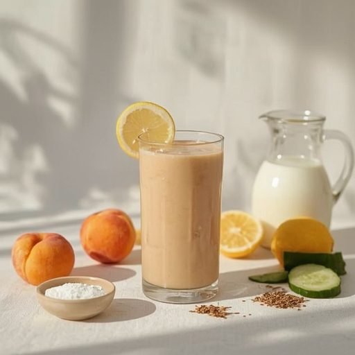 Collagen Desert Rosewater Apricot-Aloe Smoothie