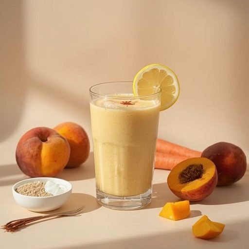 Skin Radiance Saffron Apricot Lassi Smoothie