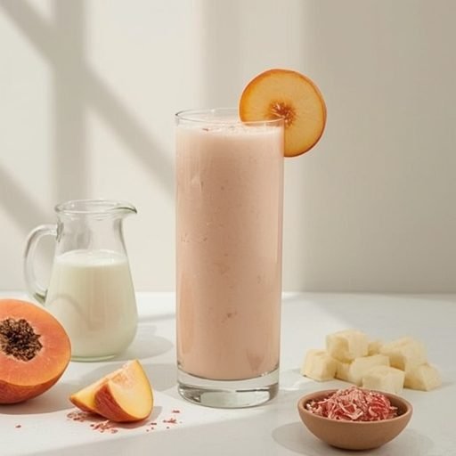 Collagen Boosting Sakura-White Peach Dew Smoothie