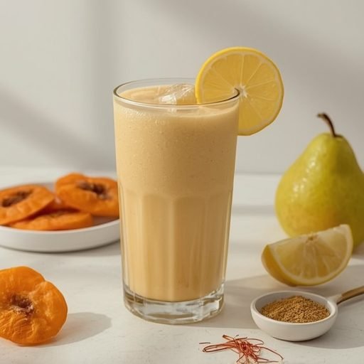 Skin Radiance Saffron Apricot Lassi Smoothie