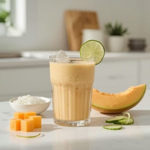 Skin Hydration Coastal Cantaloupe-Aloe Brûlée Smoothie