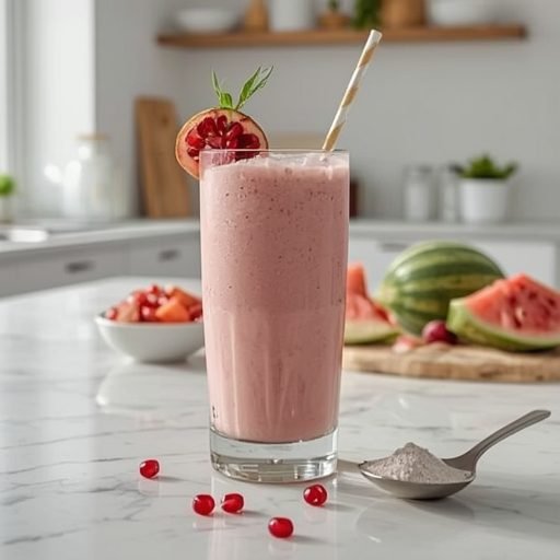 Vitamin-Rich Desert Rose Quartz Smoothie