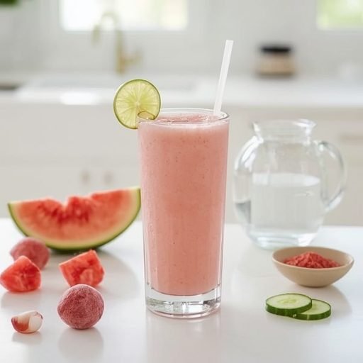 Skin Radiance Blush Hibiscus Lychee Smoothie